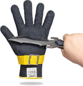 Schwer ANSI A9 Cut Resistant Glove, Food Grade Stainless Steel Wire Mesh, Knife Cutting Gloves, Butcher Meat, Slicing, Oyster Shucking, Fish Fillet, XL Size, 1 PC