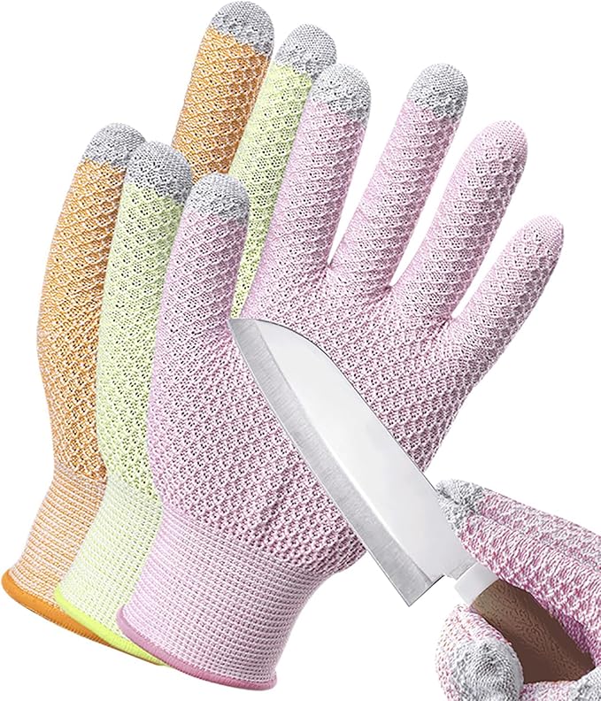 Fullsheild Cut Resistant Gloves Food Grade Level 5 Protection for Kitchen Anti Cut Gloves for Meat Cutting Woodworking