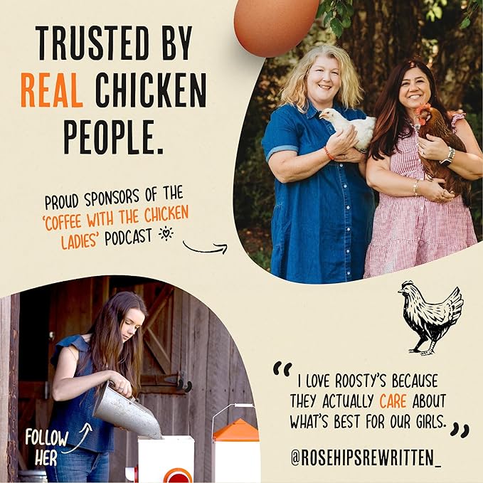 Roosty's Naturals Chicken Nesting Herbs - Chili Mix | 1LB Premium Nesting Herbs for Coop | Made in The USA | Chicken Treat and mixes with Coop Bedding as a Coop Refresher