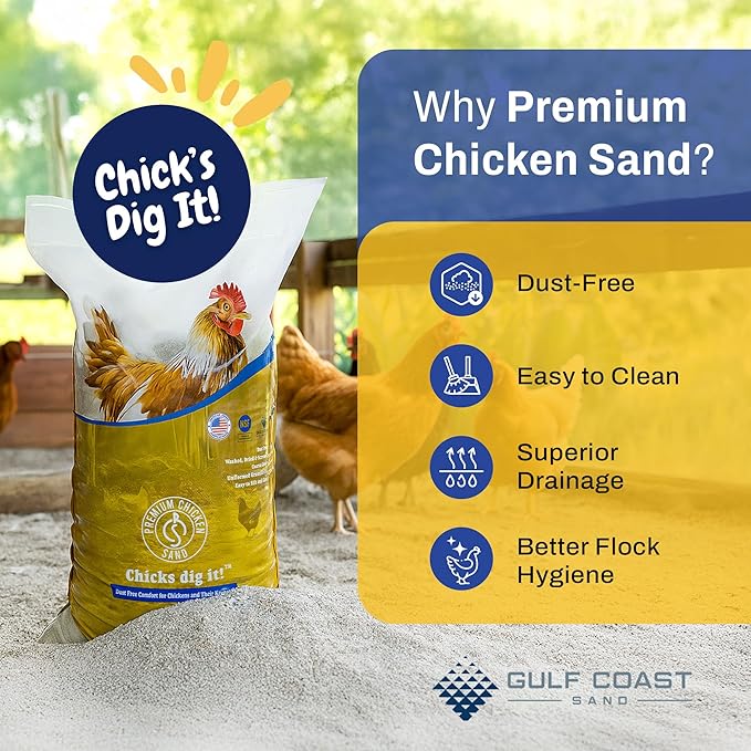 50 lbs (56-Pack) – Dust-Free, Odor-Control Bedding for Chicken Coops, Nesting Boxes, and Runs – Natural Poultry Litter, 2800 lbs Total