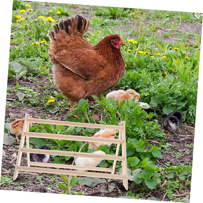VICASKY Chicken Roosting Bar for Chicks Perch Stand for Coop Enrichment Training and Sturdy Chick Accessory for Comfortable Roosting