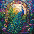 MAXBYE Diamond Painting Kits for Adults, Peacock Diamond Art Kits for Beginner, DIY 5D Full Drill Diamond Dots Crystal Art and Craft Kits for Home Wall Decoration 12x12inch