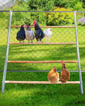 Large Chicken Perch for Coop, Roosting Bar for Hen Stand,Funny Chicken Toy for Chicken Coop Accessories