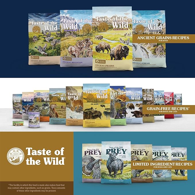 Taste of The Wild Ancient Wetlands Canine Recipe with Roasted Fowl and Ancient Grains 5lb