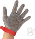Metal Mesh Gloves - Stainless Steel Mesh Chain Cutting Gloves for Meat and Food Processing