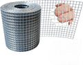 Galvanized Hardware Cloth 1/4 Inch 23 Gauge - 4" x 35ft Heavy Duty Welded Wire Mesh, Hot-Dip Galvanized After Welding for Durability - Chicken Fence, Garden Fencing, Rabbit Barrier, DIY Crafts