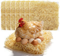 Cheardia 8 Pack Nest Box Pads for Chicken Nesting Boxes, Extra Thick 13 Inch Nesting Pads Bedding for Laying Hen Chicken Coop, Natural