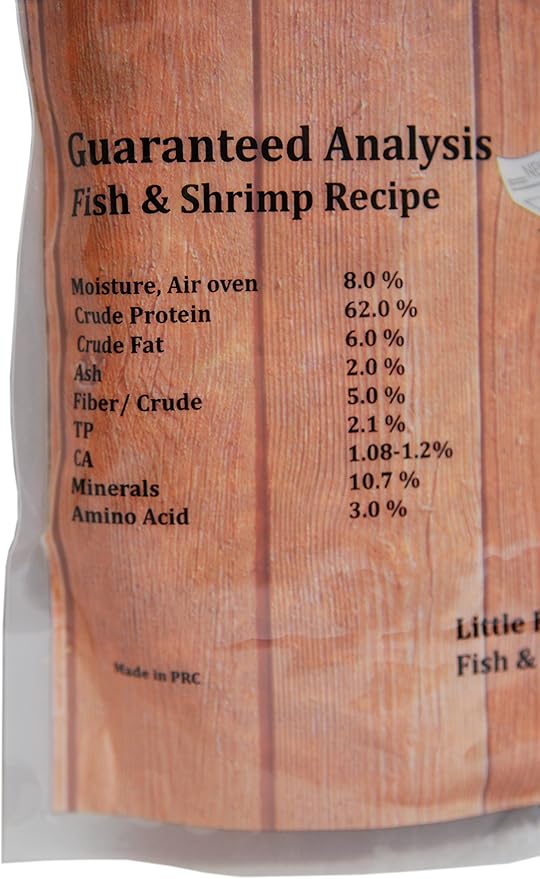 Fish & Shrimp | Dried River Shrimp & Minnow Fish | Omega 3, Calcium, Protein Packed | Premium Poultry Chicken Duck Treat (1)