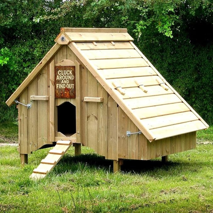 Metal Chicken Coop Signs, Outdoor Funny Yard Decorations, “Cluck Around and Find Out” Sign for Farmhouse Wall Decor, Gifts for Chicken Lovers Women – 8x12 Inch