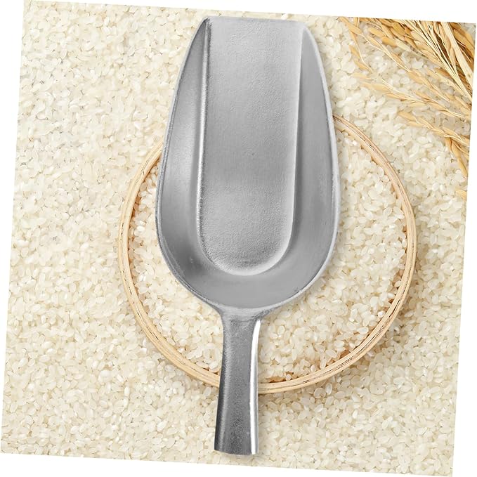 Food Scoops Metal Feeding Scoop for Grain Shovel Strong and Aluminum Design