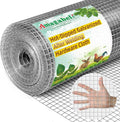 Amagabeli Hardware Cloth 1/2 inch 36inx50ft 19 Gauge Chicken Wire Fence Hot-Dipped Galvanized After Welding Wire Mesh Roll for Vegetable Garden Fencing Plant Supports Poultry Netting Cage Snake Gopher