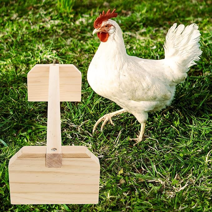 Popetpop Chicken Perch - Wooden Roosting Bar for Coop and Brooder Bird Perch for Large Bird Baby Chicks Pollos Gallinas Polluelos Parrots Wooden Parrot Stand Versatile Plaything Birds