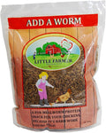 Add a Worm | Dried Mealworms Premium Poultry Treat for Chickens | 1 lb