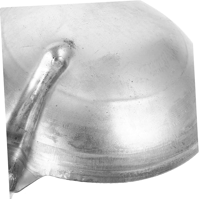 Totority Heavy Duty Iron Watering Spoon Feed Scoop Comfortable Handle Sturdy Ladle for Garden Home Backyard