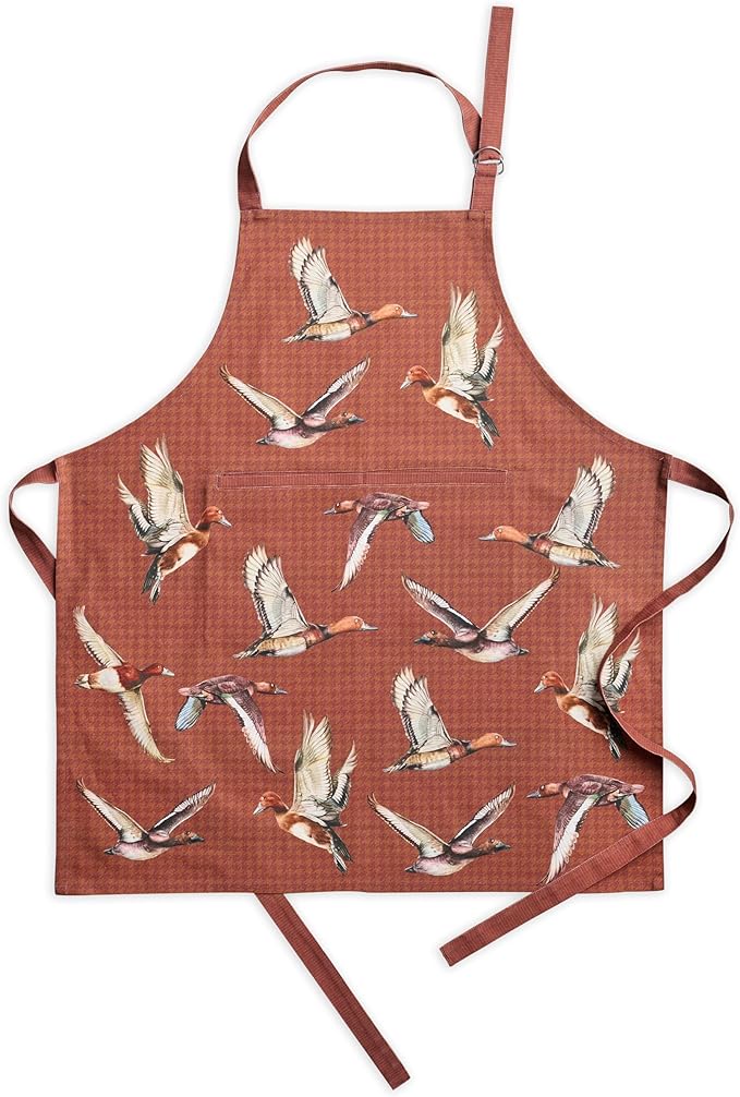 Maison d' Hermine 100% Cotton Apron for women with Pocket Kitchen Chef Apron for Men Cooking Easter Decorations
