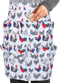 12 Deep Pockets Egg Apron, Chicken Egg Collecting Apron, Egg Holding Apron, Duck Goose Egg Gathering Apron for Housewife