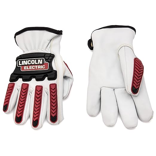 Lincoln Electric Sheepskin Leather Cut Resistant Metal Working Glove - Large