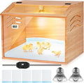 Brooder Box for Chicks,Chicken Chick Brooder Box 15.7×15.7×19.7 Inch