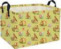 Rectangle Easter Baskets Kids Baskets Cute Storage Bin Organizer Box for Room Decor Gift Basket