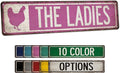 The Ladies Chicken Coop Sign Funny Chicken Décor - Made In USA - Hen House Signs For Coop Outdoor Garden Sign Farm Fresh Eggs 104180017005