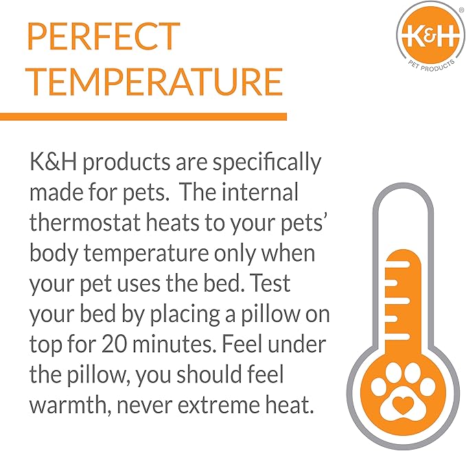 K&H Pet Products Thermo Heated Chicken Perch for Coop, Warming Chicken Heater, Prevents Frozen Toes, Warm Coop Accessories, Lamp Alternative, Safety Listed - Small 26” Black