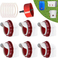 Poultry Feeder No-Waste Automatic Chicken Feeder (6 Ports) - DIY Kit with Hole Saw, Fits Buckets/Barrels/Bins/Troughs (with Covers)