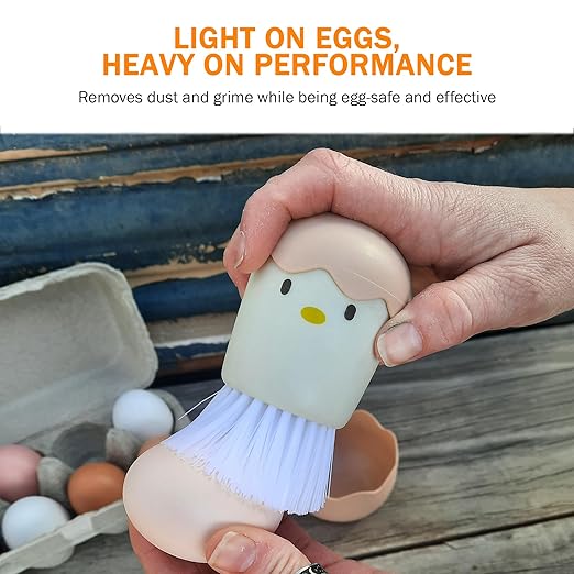 EZ-Clean Chick Brush for Cleaning Incubator and Eggs