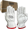 Cestus GU603, Goatskin Leather Work Gloves (1,3,12,120 Pairs)