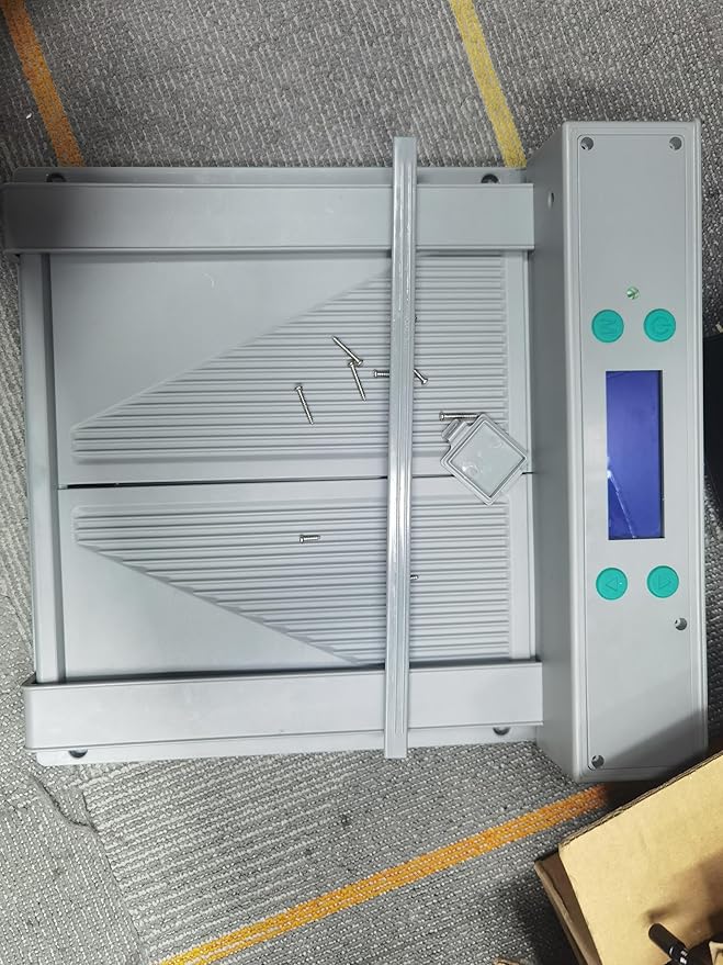 Automatic Chicken Door Easy Program 3 Modes - Manual, Timer and Light Sensor Anti-Pinch Auto Opening and Closing Chicken Coop Door Powered by Battery/DC(Brown)