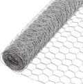 Chicken Wire Netting Galvanized Wire Mesh Hexagonal Fencing for Poultry Garden Fencing Barrier 6FTx50FT