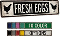 Fresh Eggs Chicken Coop Sign - Made In USA - Farm Fresh Eggs Chicken Décor Kitchen Décoration Hen House Sign Outdoor Sign 104180017016
