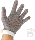 Metal Mesh Gloves - Stainless Steel Mesh Chain Cutting Gloves for Meat and Food Processing