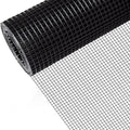 JKGHK Black Chicken Wire Netting, Poultry Hardware Cloth, Home Welded Wire Fence Roll, Metal Chicken Wire Fencing, Heavy Duty Poultry Netting Cage Fence(1.5mx30m(59inx98ft))
