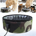 3L Heated Water Bowl for Pets -USB Powered, Foldable, Waterproof for Dogs, Cats, Squirrels, Rabbits, Chickens, and Bird - 3L Capacity – Winter Outdoor Use – Keeps Water from Freezing in Snowy Weather