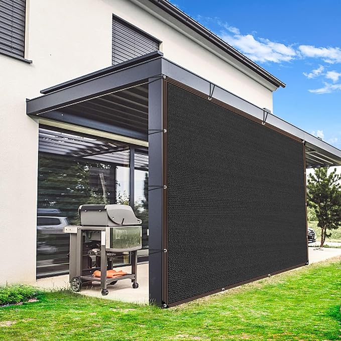 90% Shade Cloth, Chicken Coop Shade Cover, Sturdy Sunblock Mesh Tarp with Grommets for Patio Plants Greenhouse Dog Kennel Porch Pergola Sun Protection Neting (20x40FT)