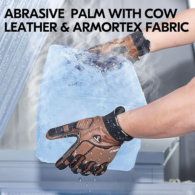 Vgo... Cutproof Gloves,Cut Resistant Gloves,HPPE Anti-cut Liner,Hand Protection,ANSI A3,Touchscreen