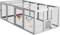 Chicken Coop Run Extension Large Hen House for Chickens,Ducks,Rabbits