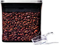 OXO Steel POP Coffee Container with Scoop- 1.7 Qt for Coffee, Tea and More,Grey