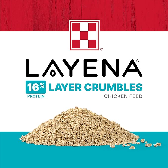 Purina® Layena® Crumbles Chicken Food, 50 Pound Bag