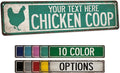 Personalized Chicken Coop Sign Chicken Coop Décor - Made In USA - Farmhouse Wall Décor Decoration For Home Rustic Hen House 104180017001