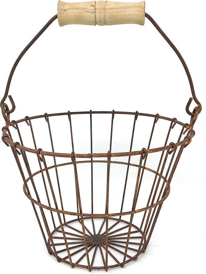 Hearthside Collection Small Wire Egg Basket