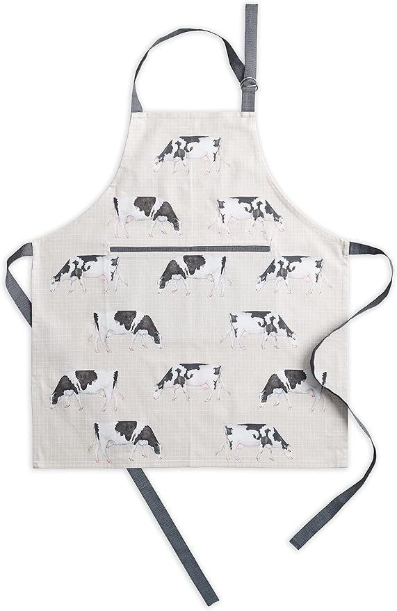 Maison d' Hermine 100% Cotton Apron for women with Pocket Kitchen Chef Apron for Men Cooking Easter Decorations