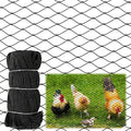50 x 50 ft Aviary Bird Netting Chicken Netting Commercial Grade Heavy Duty Knotted 2 inch Mesh for Chicken Coops Poultry Blueberries Fruit Trees Net Aviary Gamefowl Garden