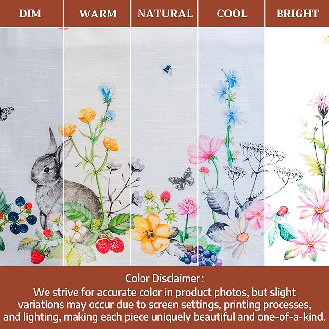 Maison d' Hermine 100% Cotton Apron for women with Pocket Kitchen Chef Apron for Men Cooking Easter Decorations