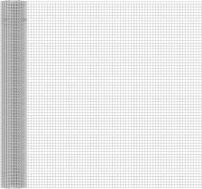 16in x 50ft 19 Gauge Hardware Cloth 1/2 Inch Mesh Roll - Galvanized Chicken Wire Fencing for Garden Fence, Poultry Netting, Gopher Barrier, Animal Cage Screen, Chicken Wire Craft Projects