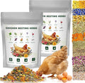 Chicken Nesting Herbs 64 oz – 11 Natural Dried Herb Blend with Marigold for Chicken Coop & Roost Refresh, Nesting Box & Dust Bath, Supports Natural Nesting Behavior