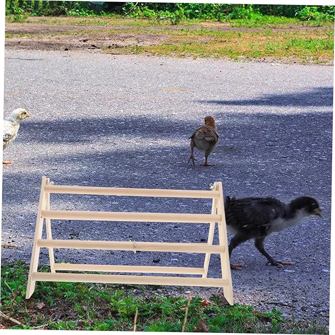VICASKY Chicken Roosting Bar for Chicks Perch Stand for Coop Enrichment Training and Sturdy Chick Accessory for Comfortable Roosting