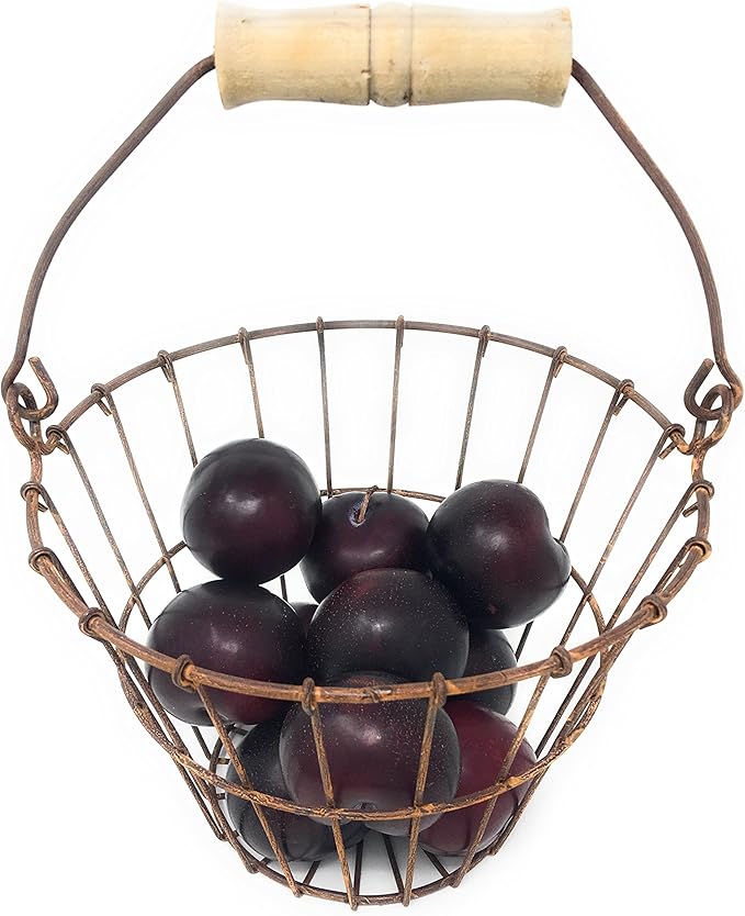 Hearthside Collection Small Wire Egg Basket