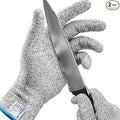 Cut Resistant Gloves, Level 5 Protection, Kitchen Cut Gloves for Meat, Shucking, Fillet, Mandolin Slicing, Carving, 1 Pair, XL