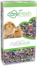 Carefresh 99% Dust-Free Confetti Natural Paper Small Pet Bedding with Odor Control, 10 L